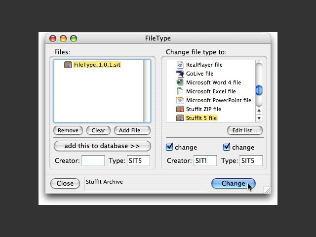 FileType 1.0.1 (2002)