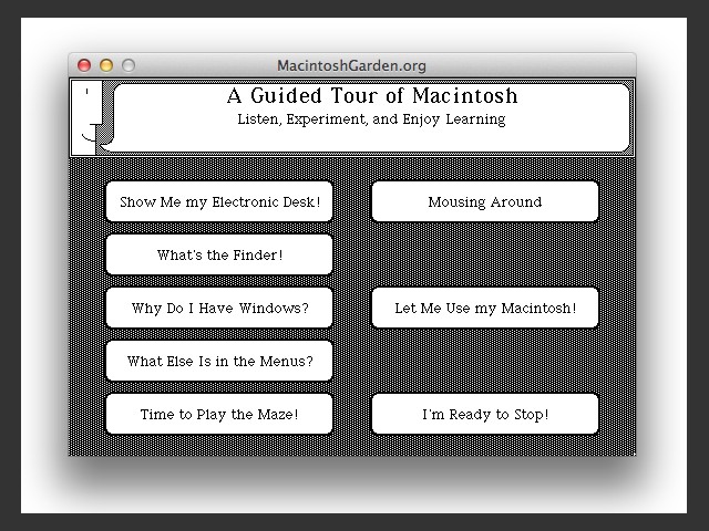 System 0.85 Macintosh Guided Tour (1984)