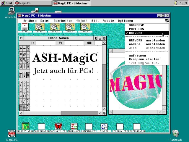 MagiC PC - Windowed Mode 