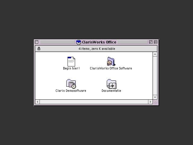 ClarisWorks Office 5.0 [da_DK] (1997)