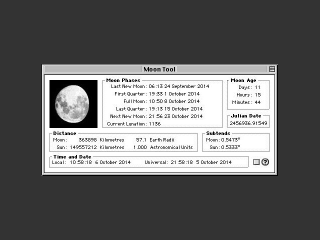 Moon Tool 1.0.1 (1994)