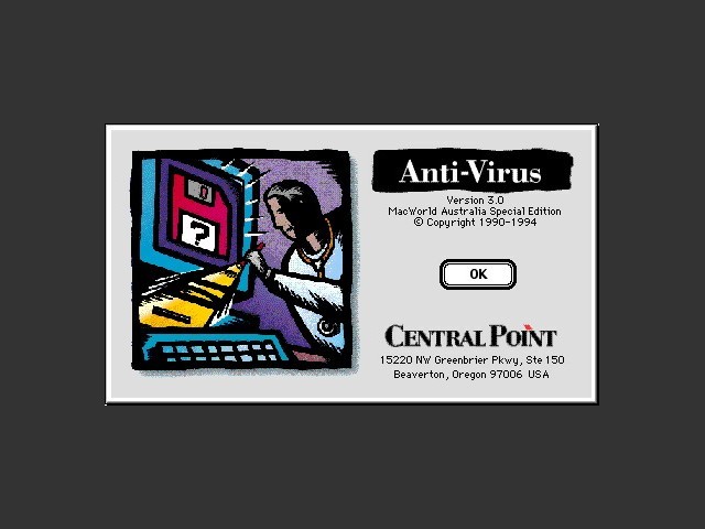 Central Point Anti-Virus 3.0b (1994)
