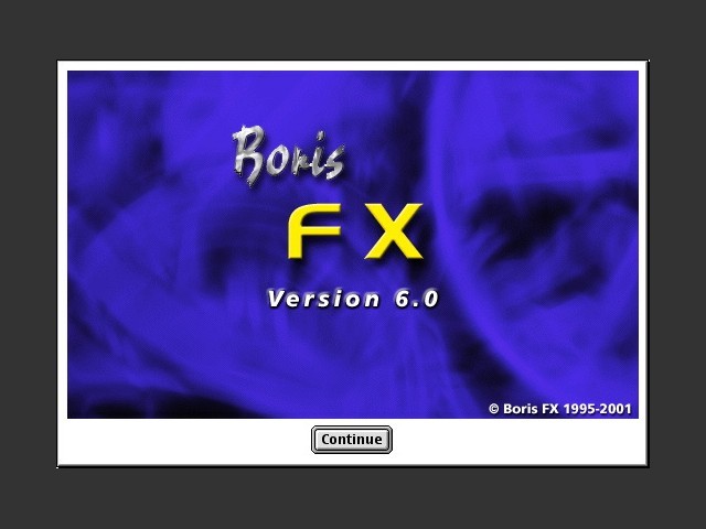 Boris FX 6.0 (2000)