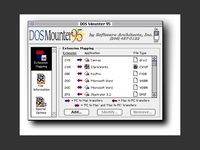 DOS Mounter 95 (1995)