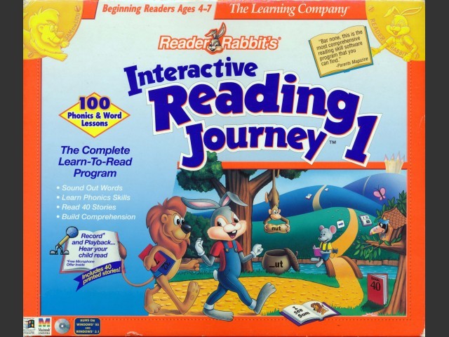 Reader Rabbit's Interactive Reading Journey 1 (1996)