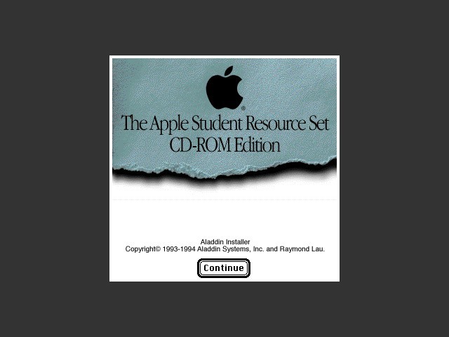 Apple Student Resource Set (1994)