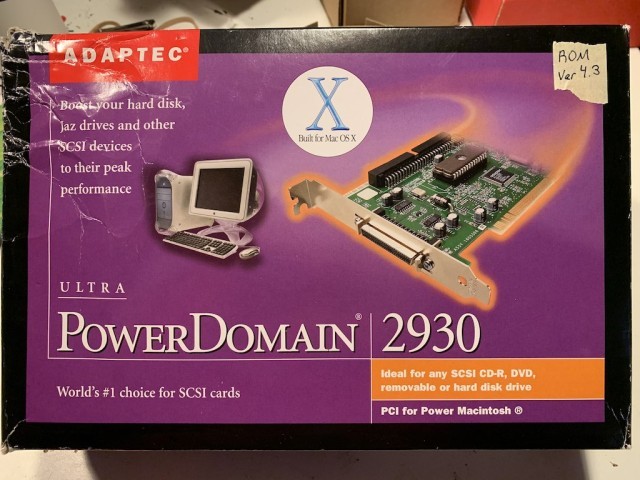 Adaptec PowerDomain 2930CU Install CD (v4.0 and v4.3) (1999)