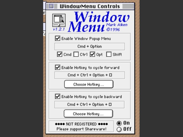 WindowMenu 1.2.1 (1996)