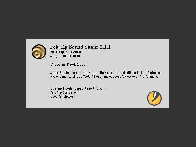 Sound Studio 2.x (2001)