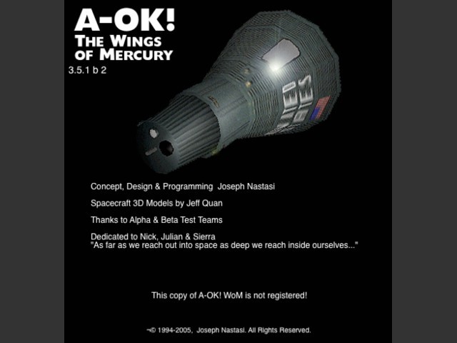 A-OK! The Wings of Mercury (2002)