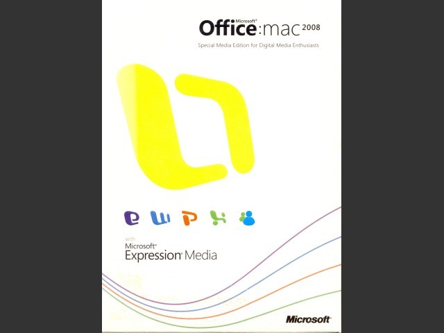 Microsoft Office:mac 2008 Special Media Edition (2008)