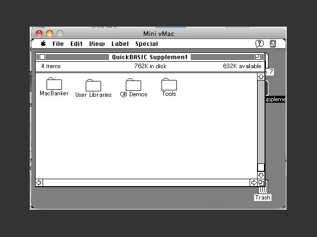 Microsoft QuickBASIC for Mac supplement (1985)