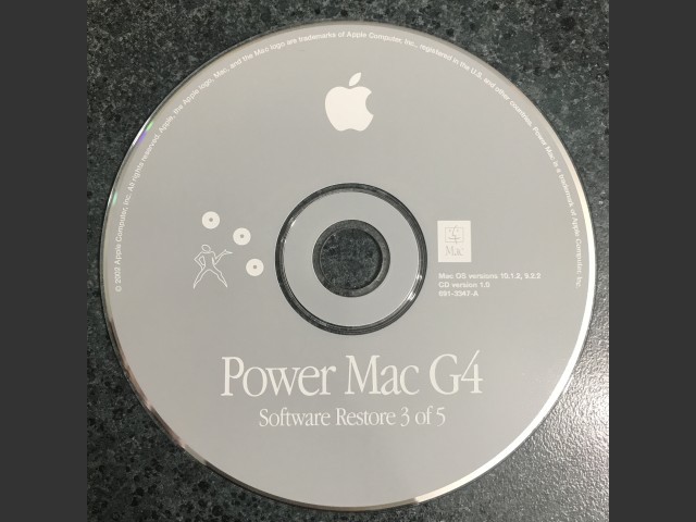 Mac OS 9.2.2 - Mac OS X 10.1.2 (G4) (691-3345-A) (CD) (2002)