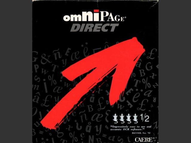 OmniPage Direct 1.0 (1992)