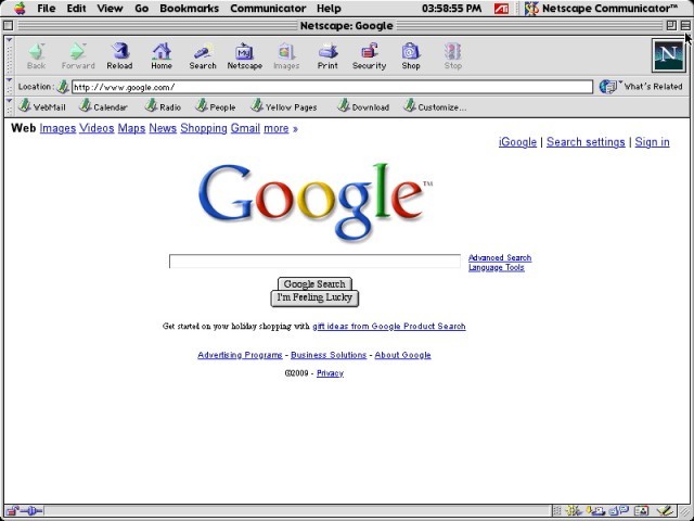 Netscape Communicator 4.8 (2002)