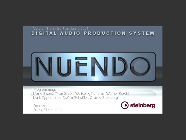Steinberg Nuendo 1.5.2 (2001)