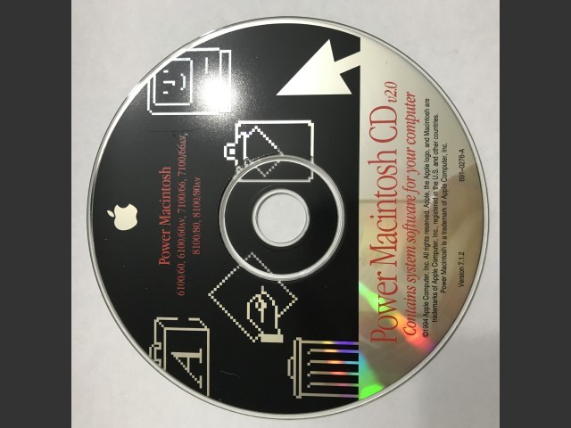 System 7.1.2 (Disc 2.0) (6100/60, 6100/60AV, 7100/66, 7100/66AV, 8100/80, 8100/80AV)... (1994)