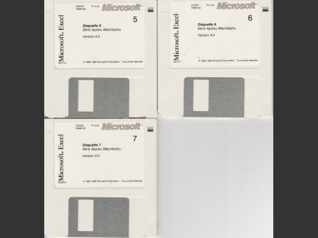 Microsoft Excel 4.0 [fr_FR] (1993)