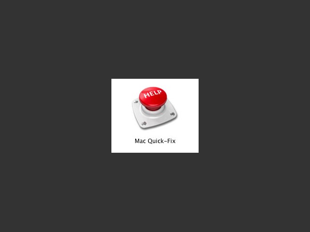 Mac Quick-Fix (System Tune-Up Application) (0)