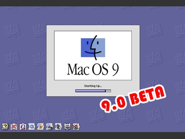 Mac OS 9.0 Beta (9.0b4c3, 9.0b6c3, 9.0b7c3, 9.0b7c4, 9.0f2c2, 9.0f3, 9.0f4, 9.0f9,... (1998)