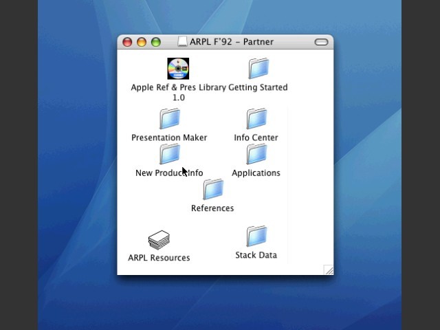 Apple Reference and Presentations Library (ARPL) Internal Editions (1992) (0)