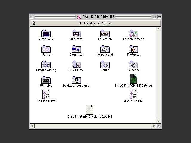 BMUG PD-ROM B5 (1994)