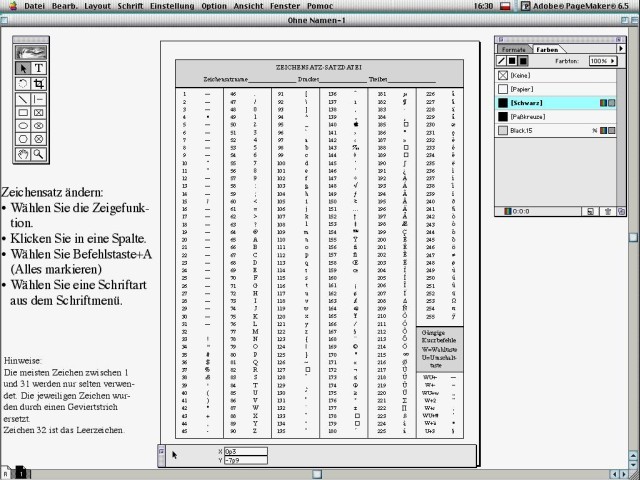 Adobe PageMaker 6.5 (1997)
