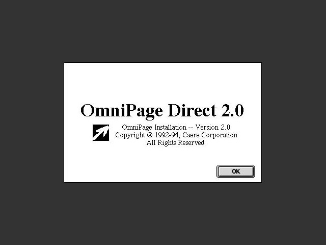 OmniPage Direct 2.0 (1994)
