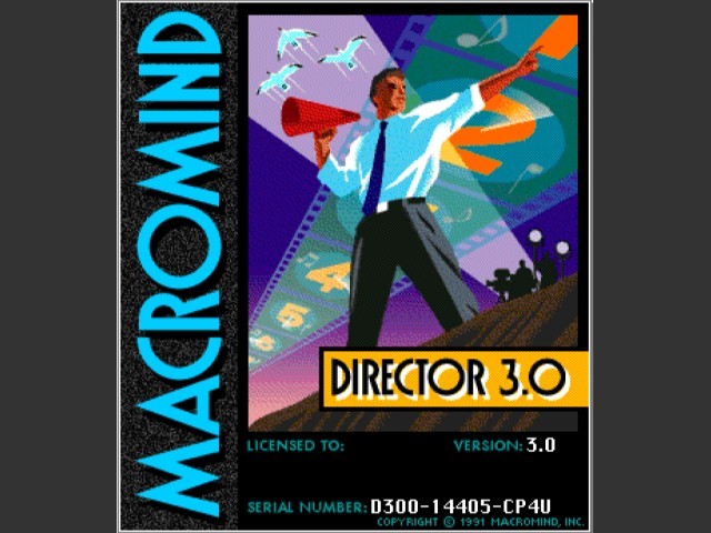 MacroMind Director 3.0 (1991)
