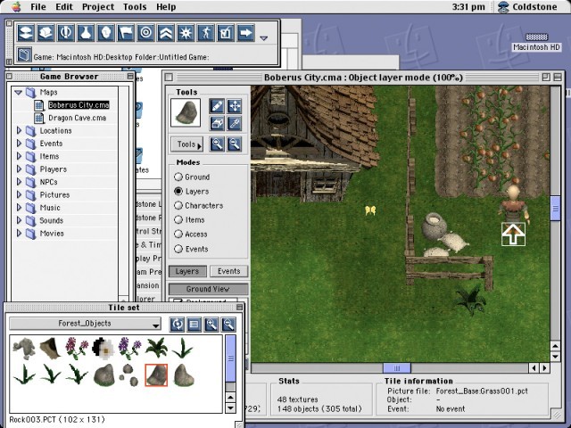 Coldstone Game Engine (2001)