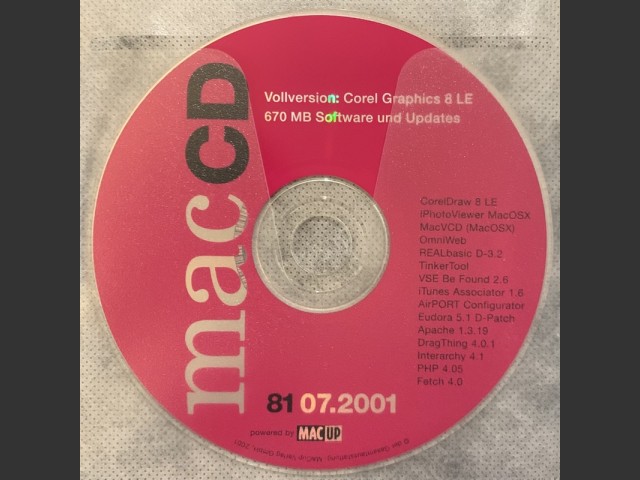 MACup macCD 81 (07.2001, German) (2001)