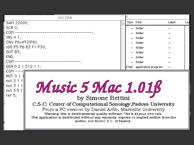 M5Mac (aka Music 5 Mac) (1993)