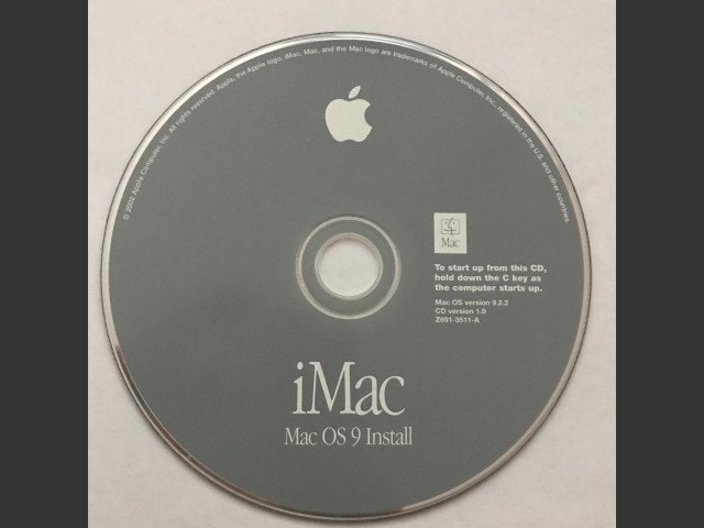 691-3497-A,,iMac. Install & Software Restore (4 CD set) Mac OS v10.1.2, v9.2.2. Disc... (2002)