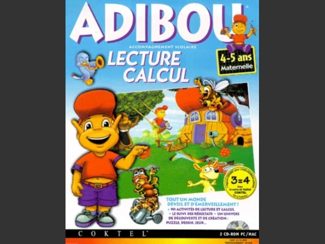 Adibou 2 Lecture Calcul 4-5 ans (1998)