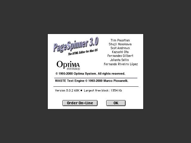 PageSpinner 3.x (2000)