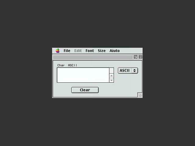 ASCII Shall Receive (68k and PPC) (1998)