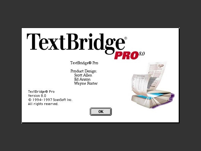 TextBridge Pro 8 (1997)