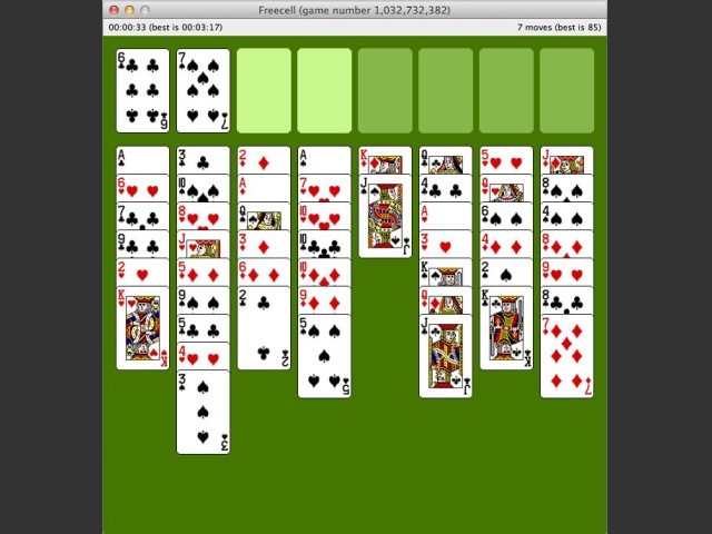 Freecell (for OSX) (2003)