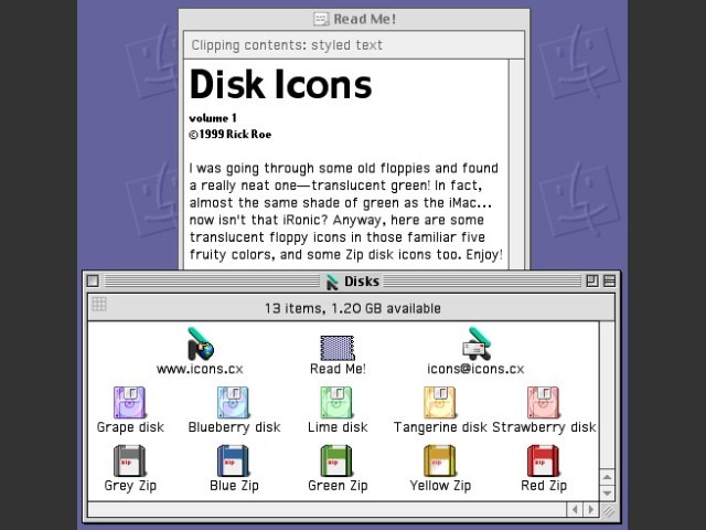 Disk Icons vol. 1 (1999)