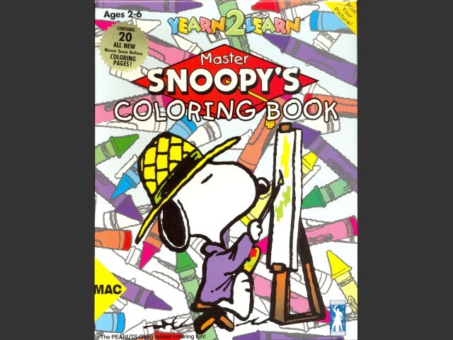 Master Snoopy's Coloring Book (1995)