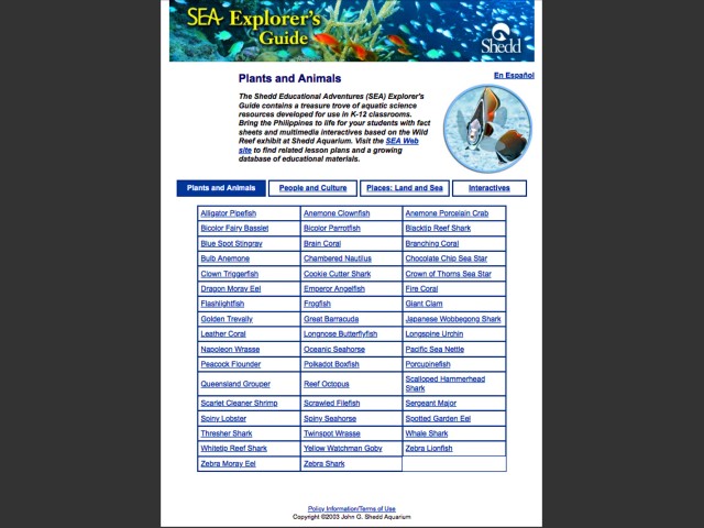 SEA Explorer's Guide (2003)