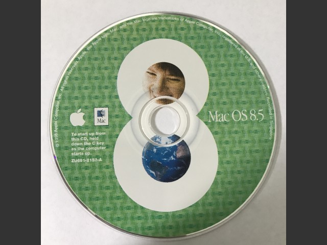 691-2157-A,ZU,Mac OS 8.5 (CD) (1998)