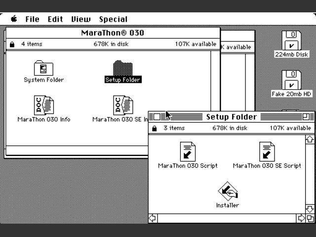 Dove MaraThon 030 & 030 SE drivers v1.4 & Manual (1990)