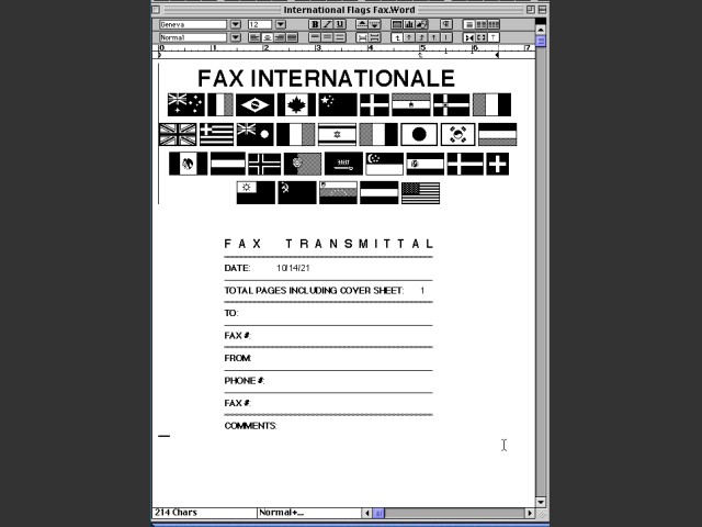 ClickArt for Faxes (1991)