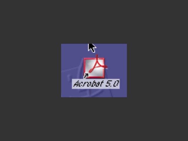 Adobe Acrobat 5.0 with Distiller 5.0 (2001)