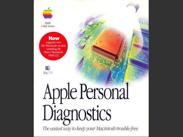 Apple Personal Diagnostics 1.1.3 (1995)