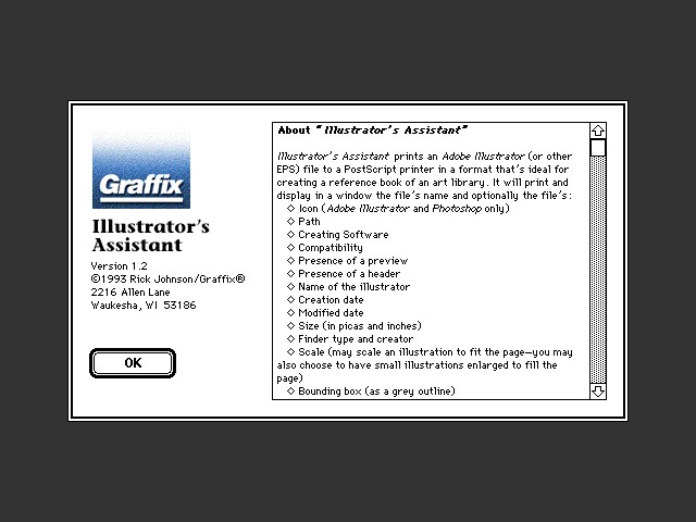 Illustrator's Assistant (1994)