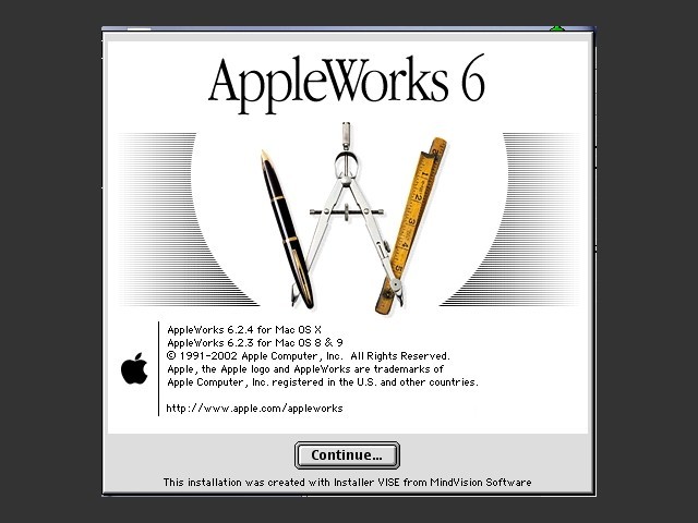 Appleworks 6.2 