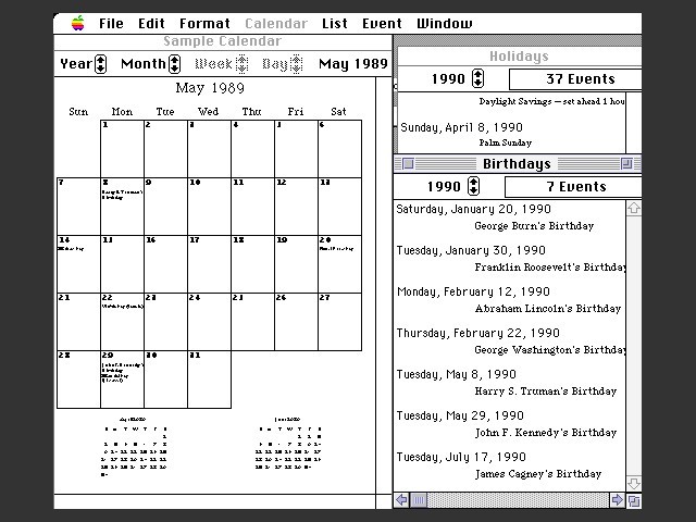 Calendar Creator (1990)