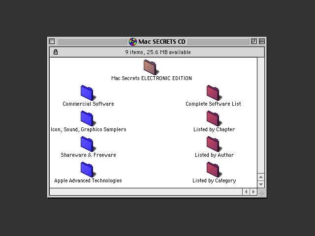 Macworld Mac SECRETS CD-ROMs (1996)